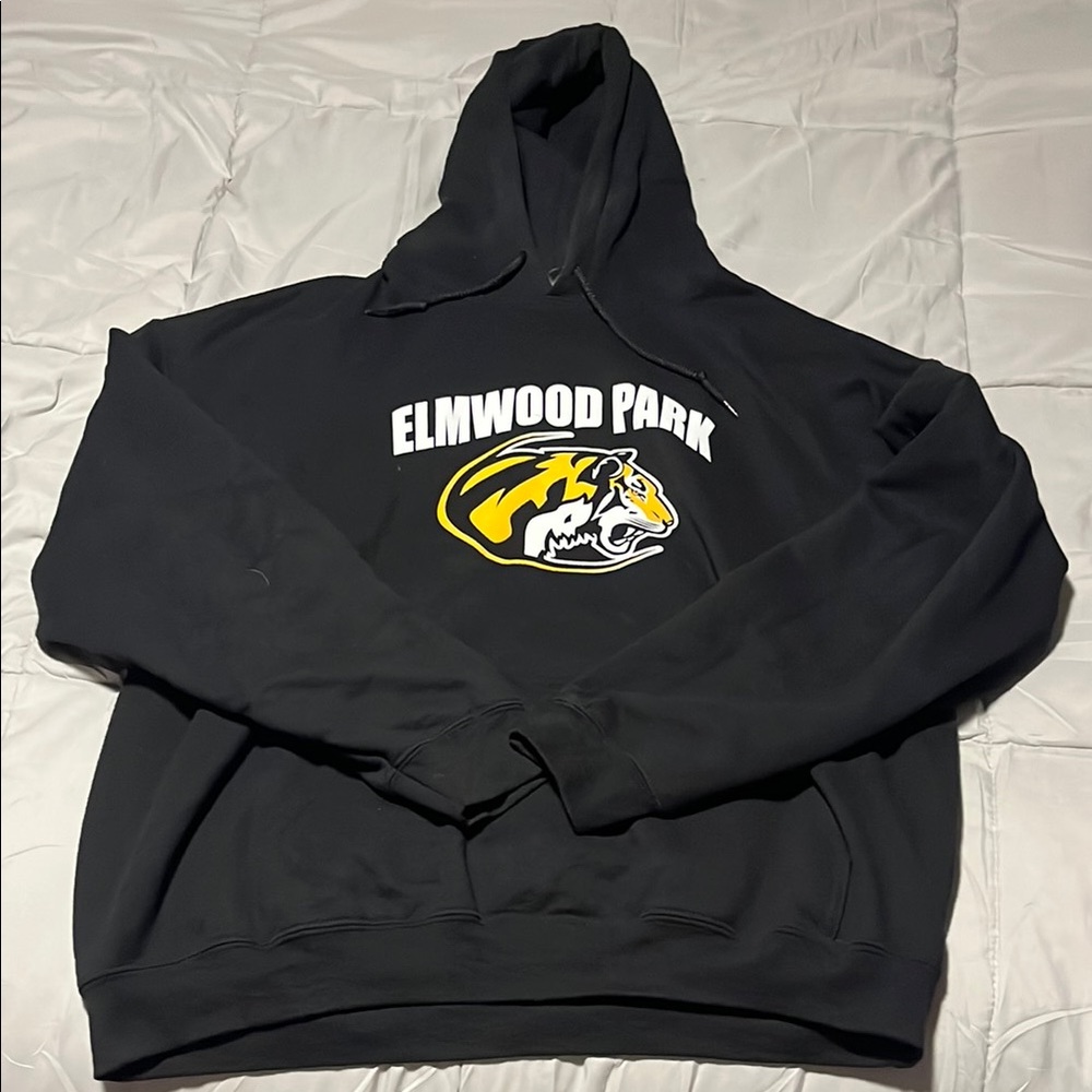Gildan Black Elmwood Park Hoodie